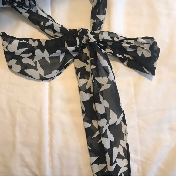 Motherhood Maternity Sleeveless Dress Butterflies Size Large - Picture 6 of 8